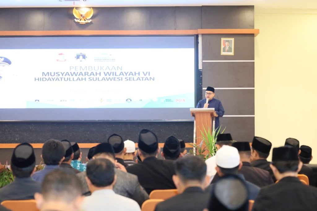 Buka Muswil Hidayatullah, Munafri Ajak Perkuat Kolaborasi Bangun Kota Religius
