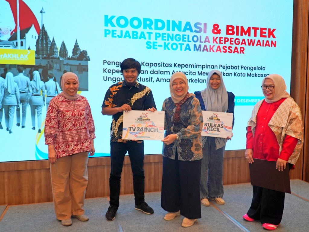 Aliyah Mustika Ilham, Buka Kegiatan Koordinasi dan Bimtek Pejabat Pengelola Kepegawaian se-Kota Makassar di Yogyakarta