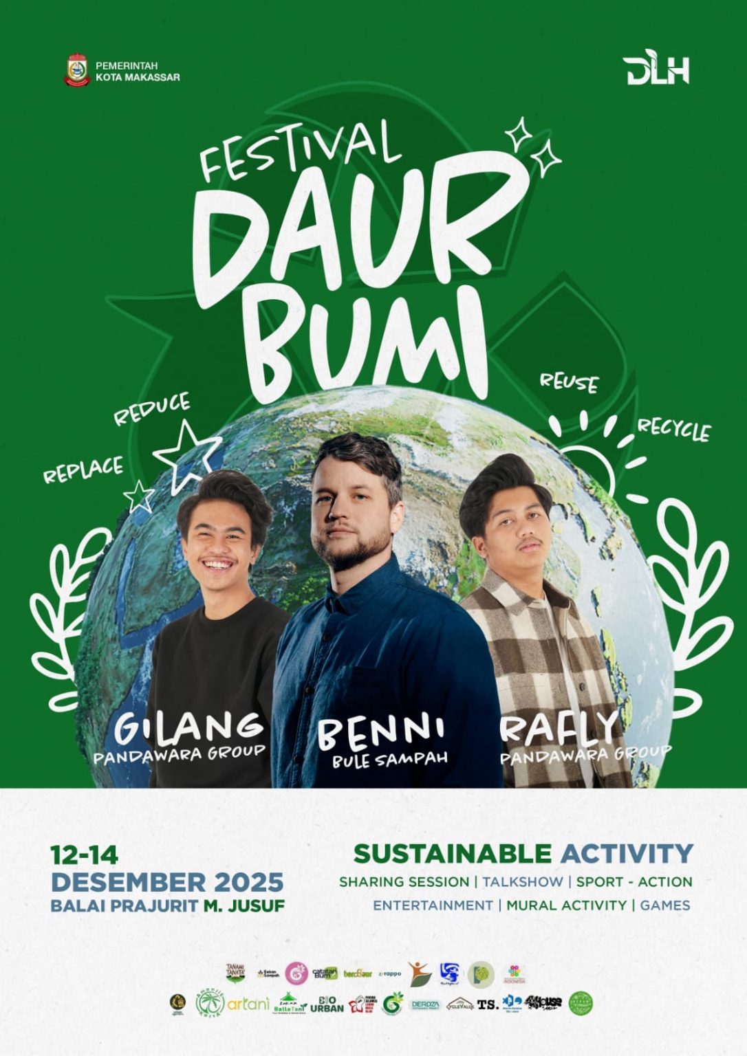 Festival Daur Bumi 2025 Dihelat Tanggal 12 Desember, Hadirkan Inovasi Pengolahan Sampah