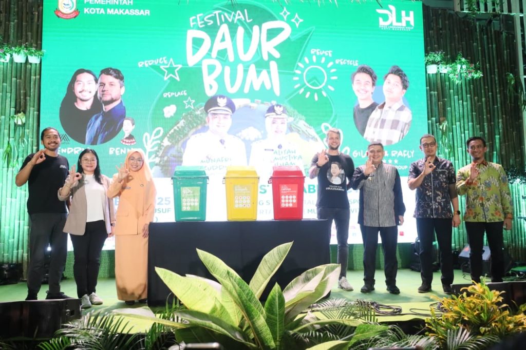 Festival Daur Bumi 2025, Langkah Nyata Makassar Menuju Kota Bebas Sampah 2029
