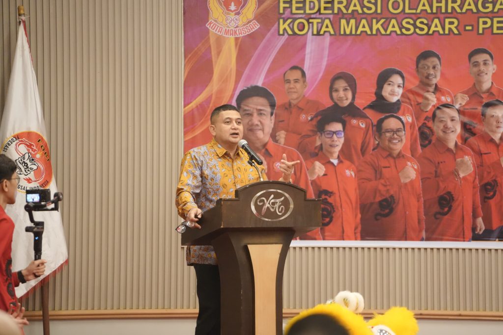FOBI Kota Makassar Dilantik, Wali Kota Munafri Apresiasi Peran Barongsai Bangun Kohesi Sosial
