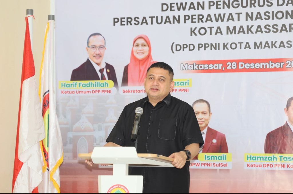 Resmikan Sekretariat PPNI, Munafri: Perawat Wajah Pemerintah di Pelayanan Kesehatan