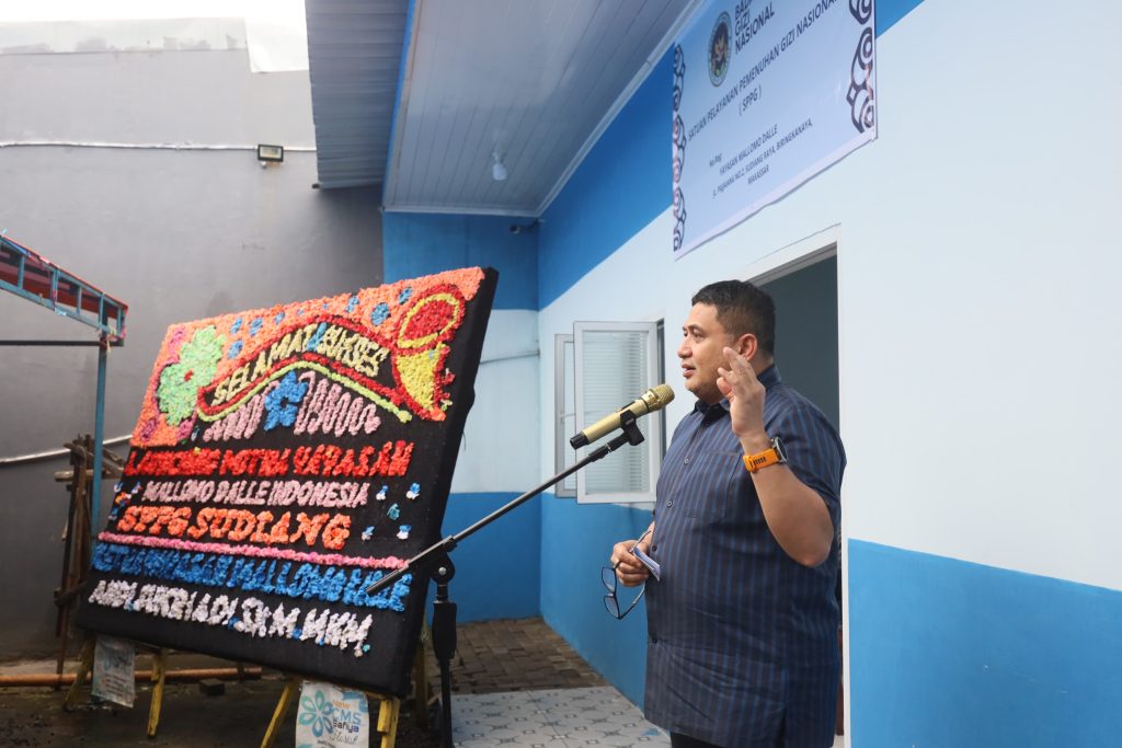 Munafri Resmikan SPPG, Dukung Program Prioritas Presiden Prabowo