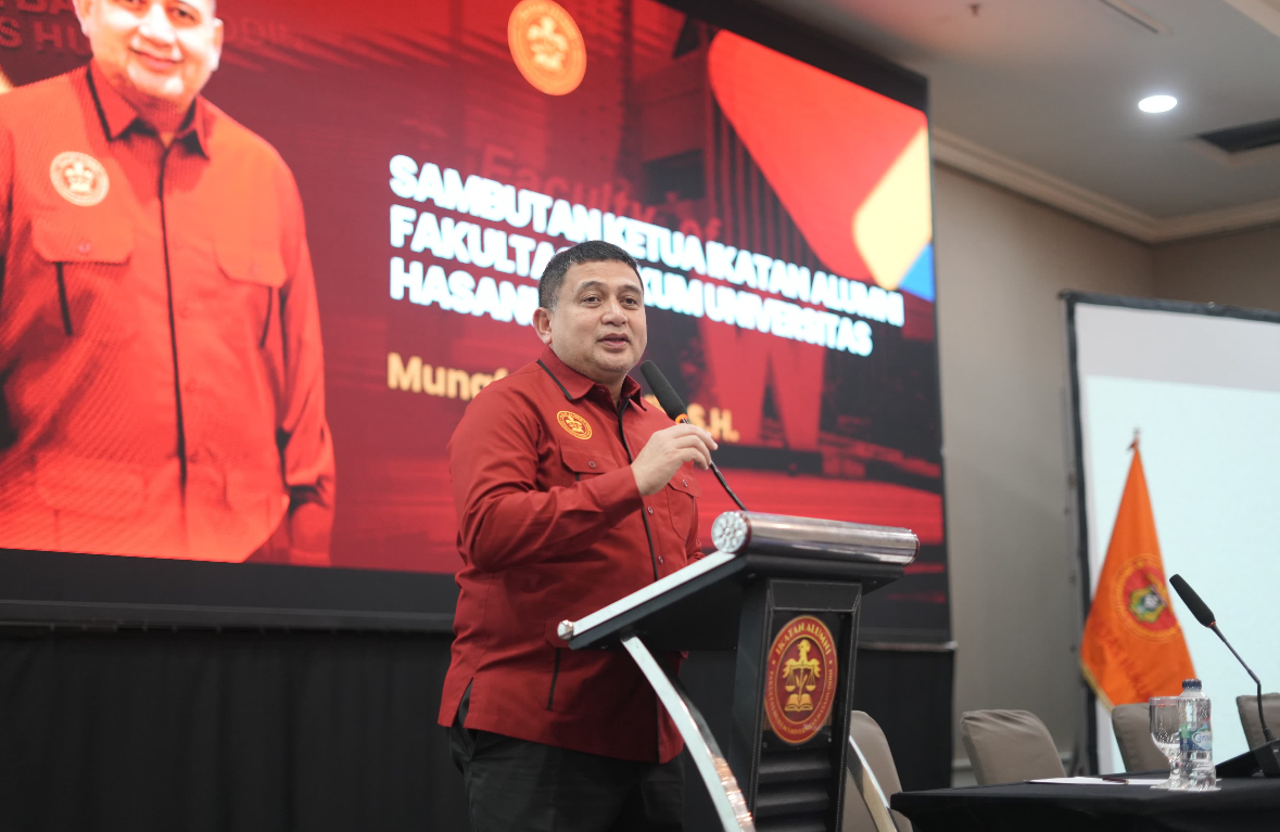 Munafri Arifuddin Dorong Peran dan Kontribusi Alumni FH Unhas di Rapat Kerja