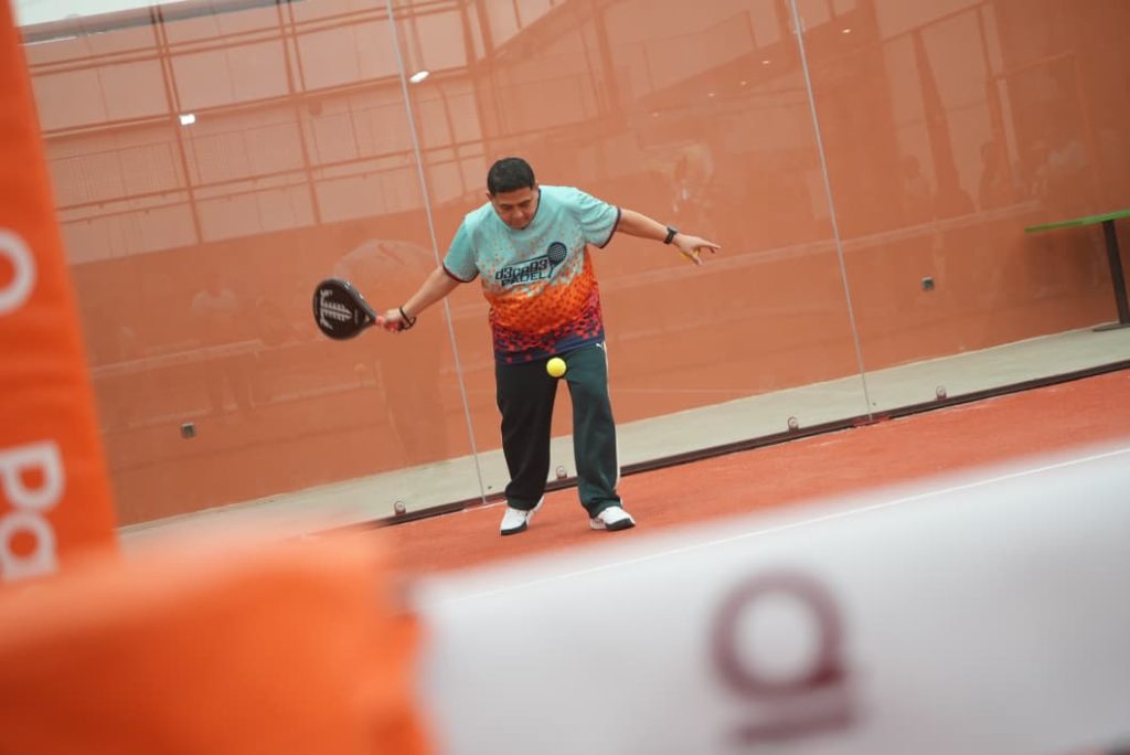 Munafri Buka Padel Exhibition Road to Reuni Putih Abu-Abu Angkatan 93 se-Kota Makassar