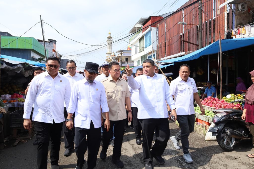 Munafri–Mendag Pantau Pasar Terong hingga Ritel Modern, Harga Pangan Makassar Relatif Terkendali