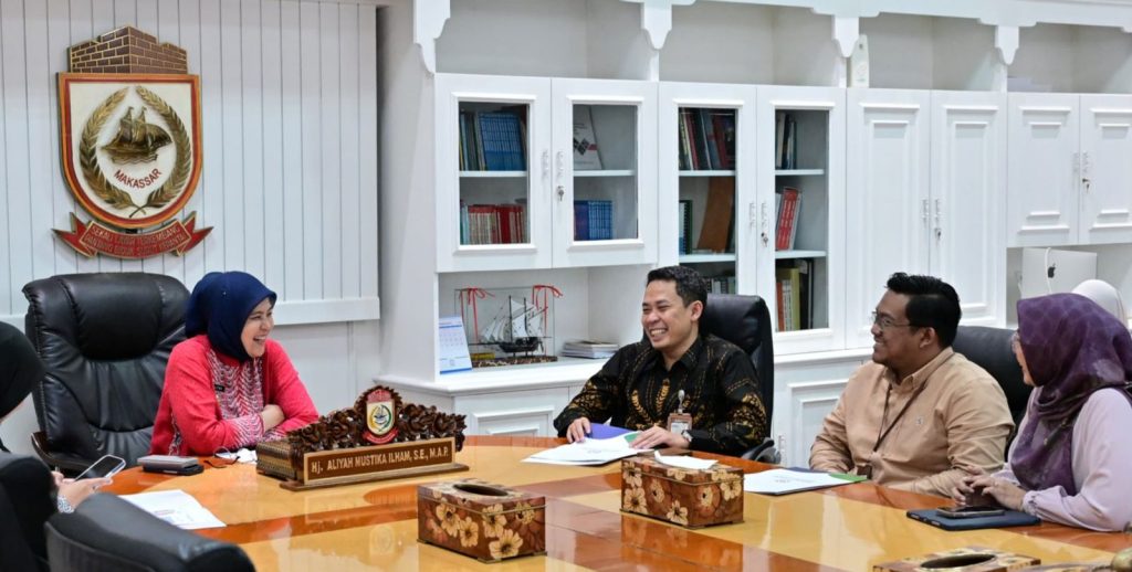 Perkuat Sinergi JKN, Wakil Wali Kota Makassar Sambut Kepala Cabang Baru BPJS Kesehatan
