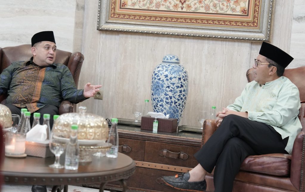 Rawat Silaturahmi Idulfitri, Appi dan Danny Saling Support Pembangunan Kota Makassar