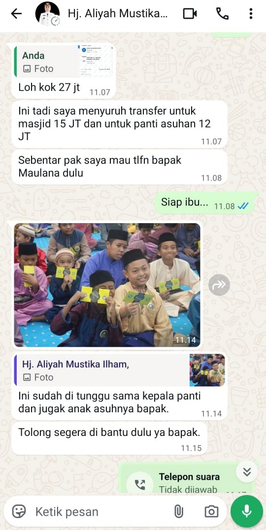 Waspada! Nama Aliyah Mustika Ilham Dicatut untuk Penipuan