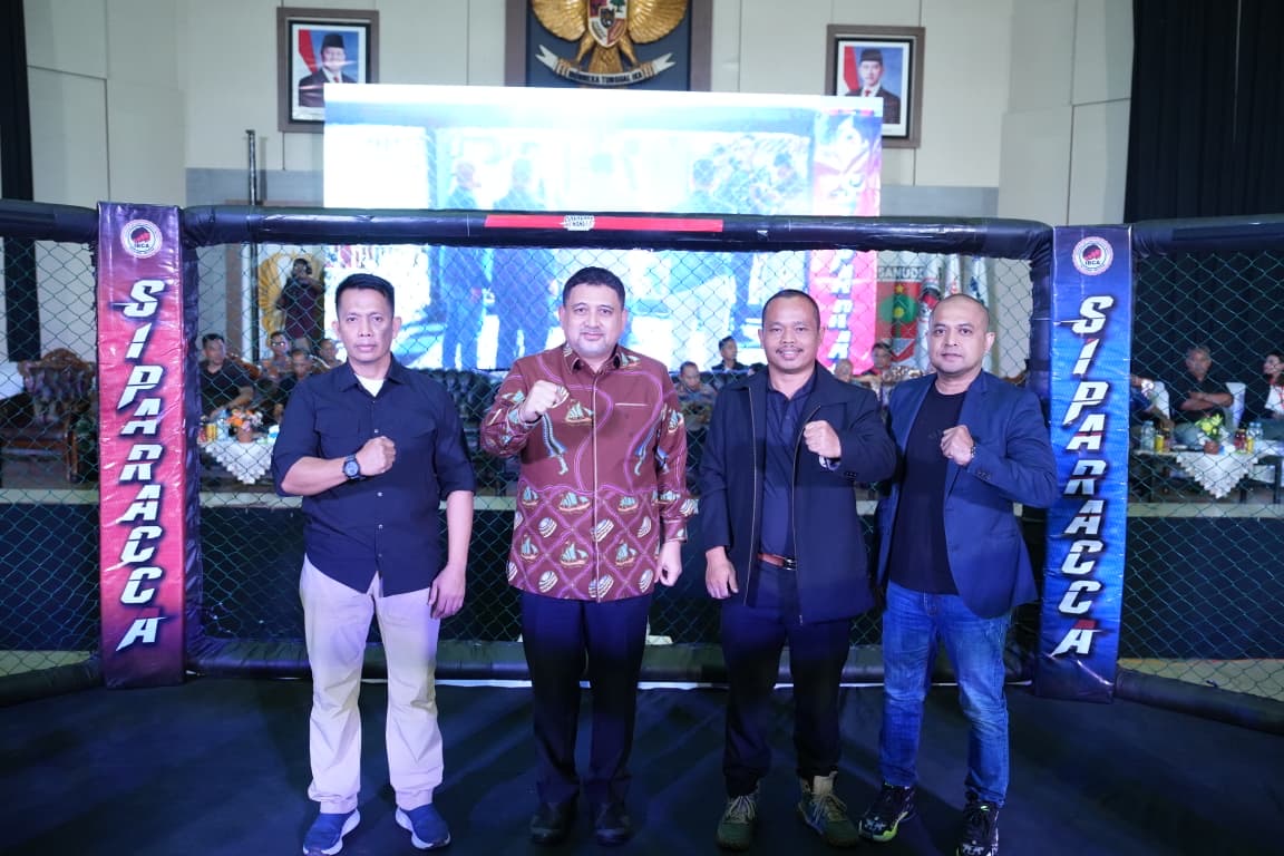 Event Sipakracca MMA, Munafri: Tunjukkan Kehebatan di Arena, Bukan di Jalanan