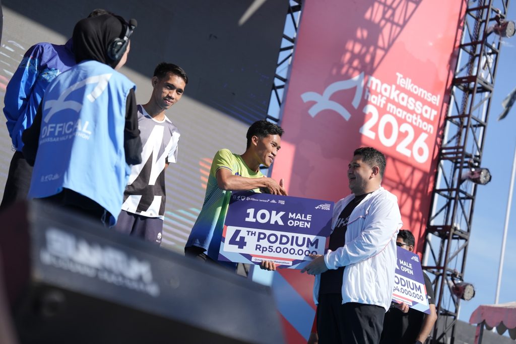 Munafri Kenalkan Fitur Makassar Move Lontara+ di MHM 2026, Warga Bisa Dapat Hadiah dari Olahraga