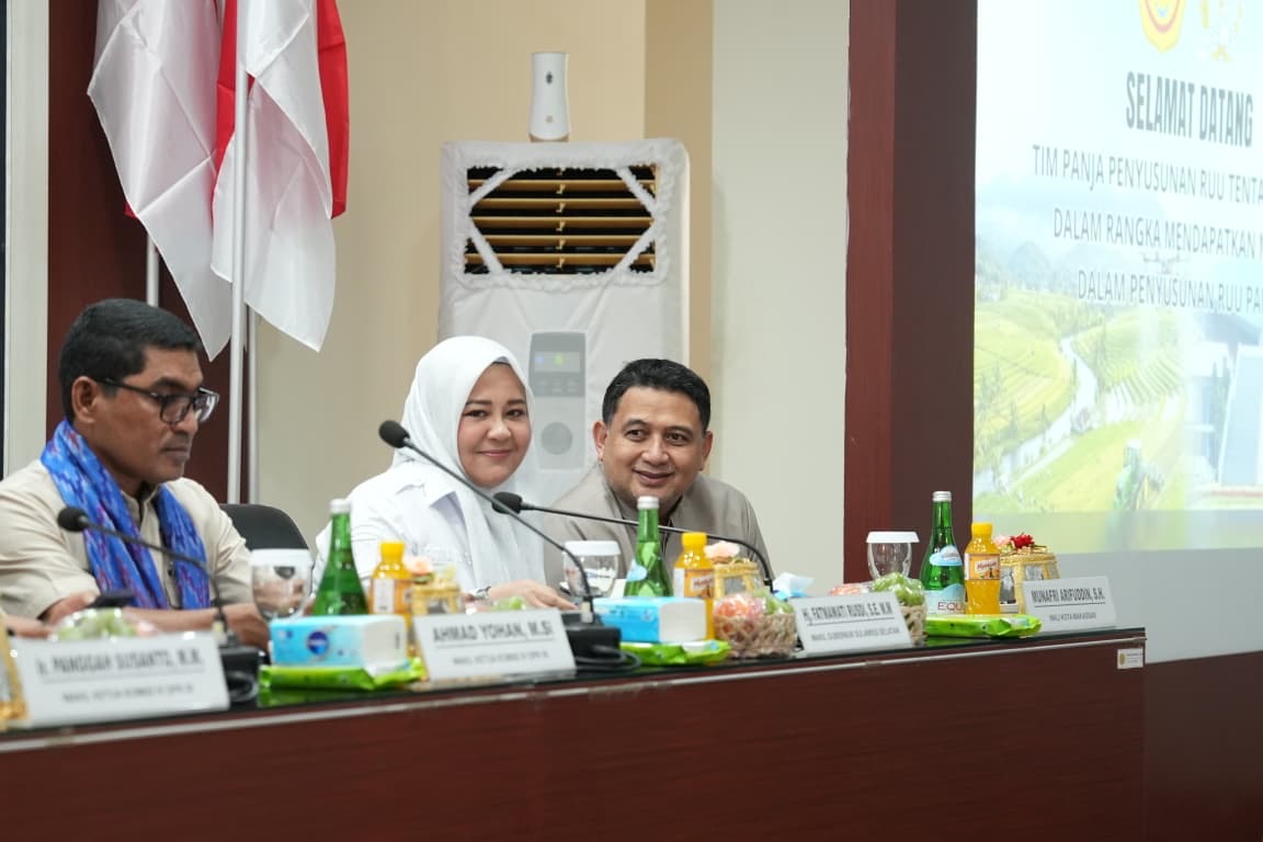 Sambut Komisi IV DPR RI, Munafri Sampaikan Strategi Ketahanan Pangan Makassar