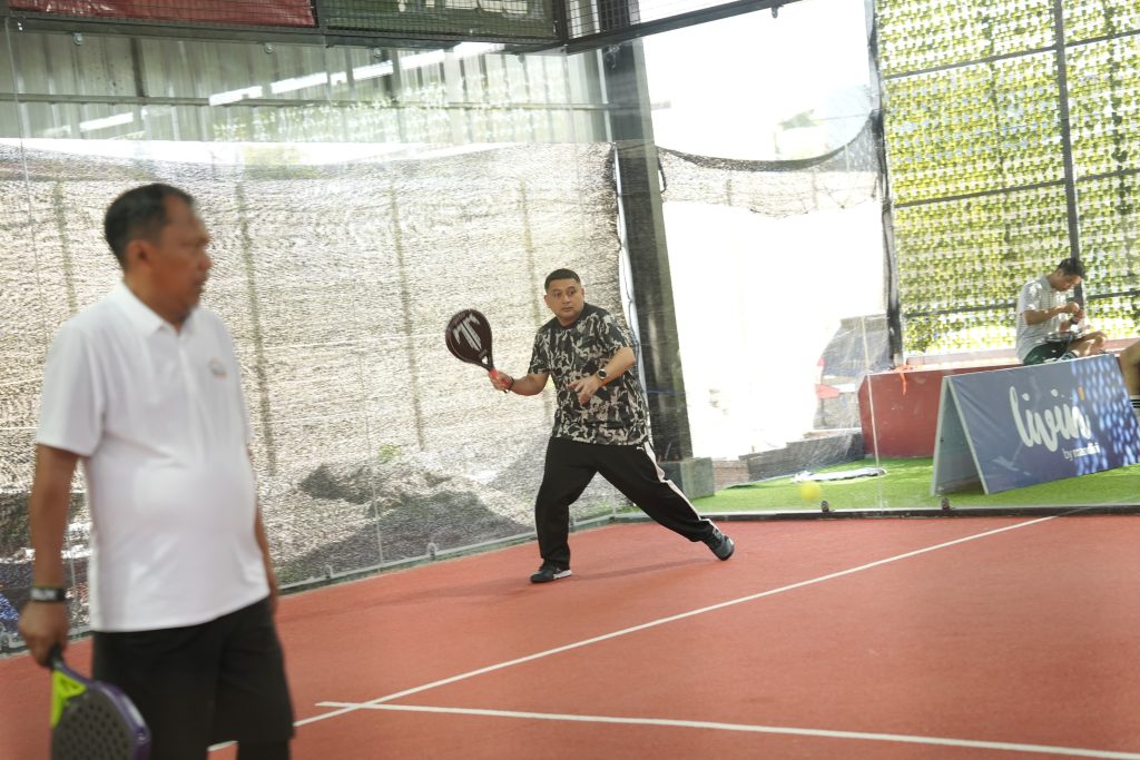 Wali Kota Makassar Buka dan Meriahkan di Turnamen Padel Purna Praja Sulsel