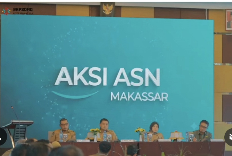 BKPSDM Makassar Luncurkan Aksi ASN, Inovasi Berbasis AI