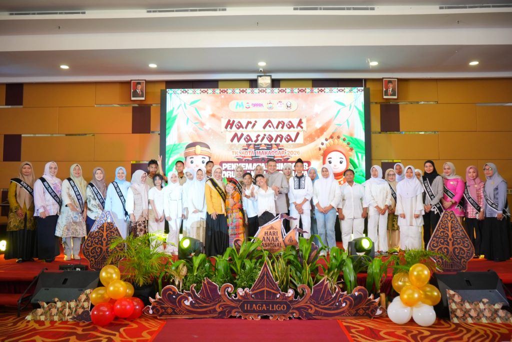 Momentum Hari Anak Nasional, Bunda PAUD Kota Makassar Ajak Semua Pihak Jaga Masa Depan Anak