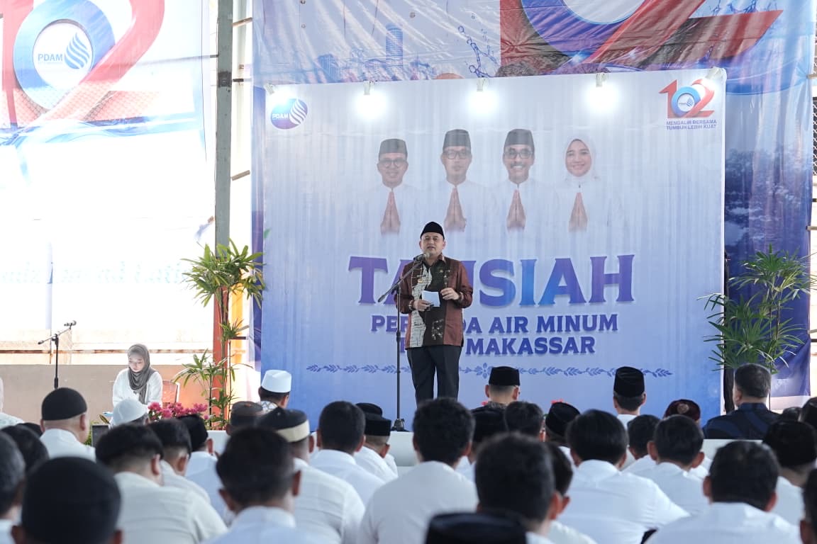 Appi-Aliyah Kompak Hadiri HUT ke-102 PDAM, Serukan Direksi Perkuat Pelayanan Air Bersih