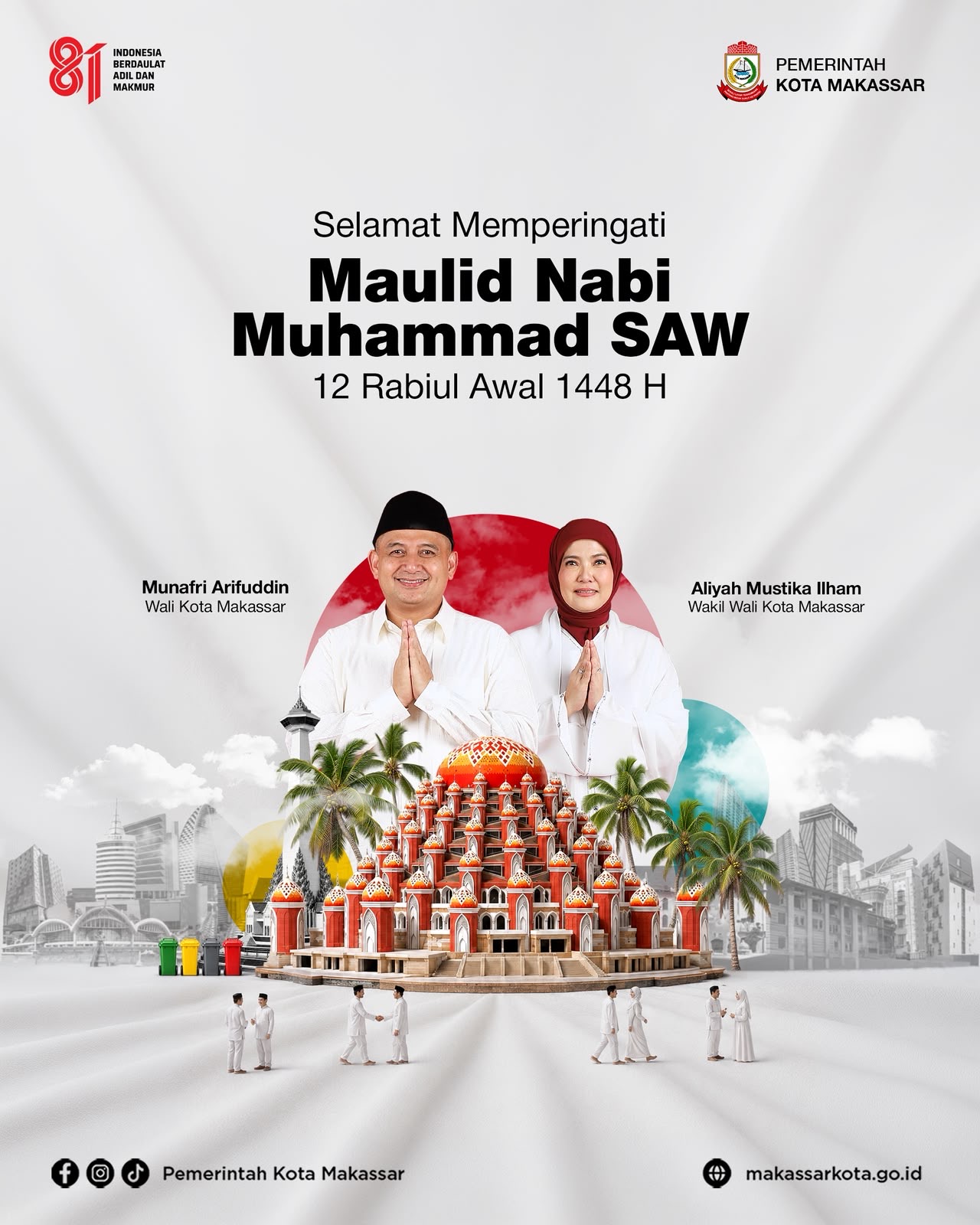 Wali Kota Appi Ajak RT/RW Bersilaturahmi di Maulid Akbar Pesisir Tanggal 28 Agustus Malam