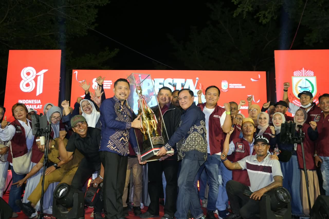 Hadiri Pesta Rakyat di Mamajang, Munafri Tegaskan Program Iuran Sampah Gratis Terus Diperluas