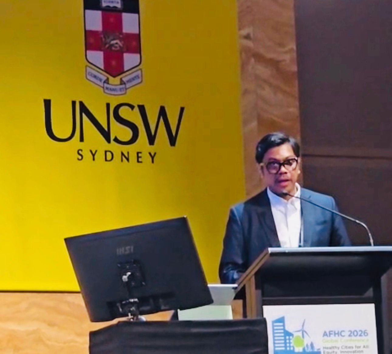 Firman Pagarra Paparkan Transformasi Kota Sehat Makassar Lewat Urban Farming dan Super Apss Lontara+ di Sydney