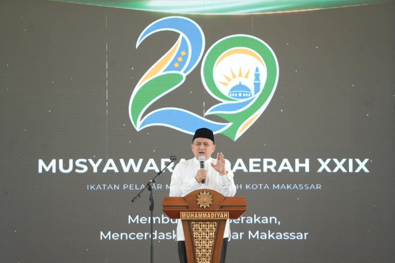 Munafri Resmi Buka Musda XXIX PD IPM Makassar, Serukan Kolaborasi Pelajar Bangun Kota