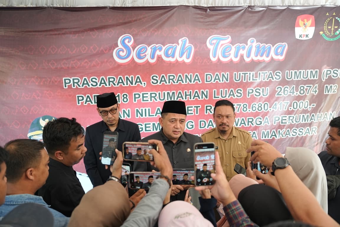 Hingga September 2026, Pemkot Makassar Kuasai PSU 221 Perumahan Senilai Rp6,93 Triliun