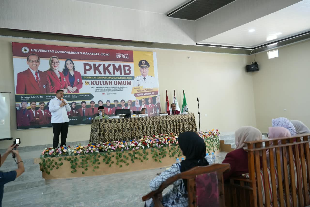 Nostalgia Dari Penyiar Radio hingga Wali Kota, Appi Bagikan Resep Sukses ke Mahasiswa Baru UCM