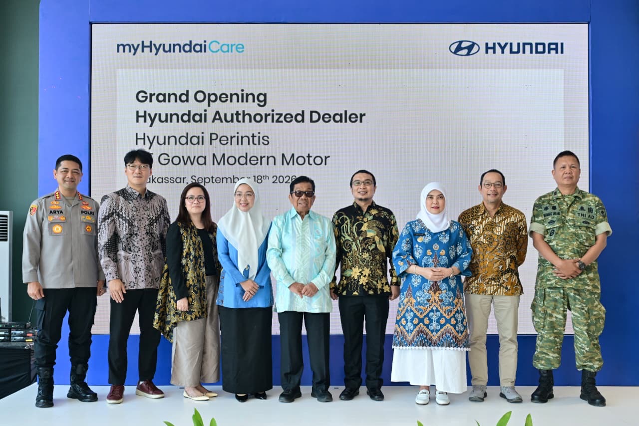 Grand Opening Hyundai Perintis, Aliyah Mustika Ilham Apresiasi Investasi dan Pertumbuhan Ekonomi di Makassar