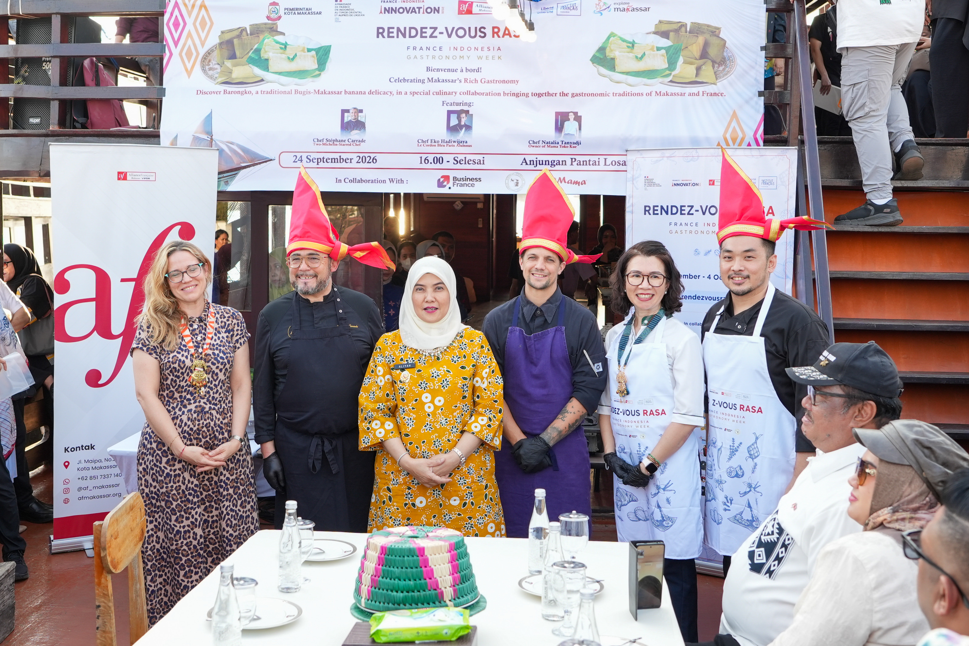 Aliyah Mustika Ilham Dorong Barongko Go International Lewat Kolaborasi Gastronomi Makassar–Prancis