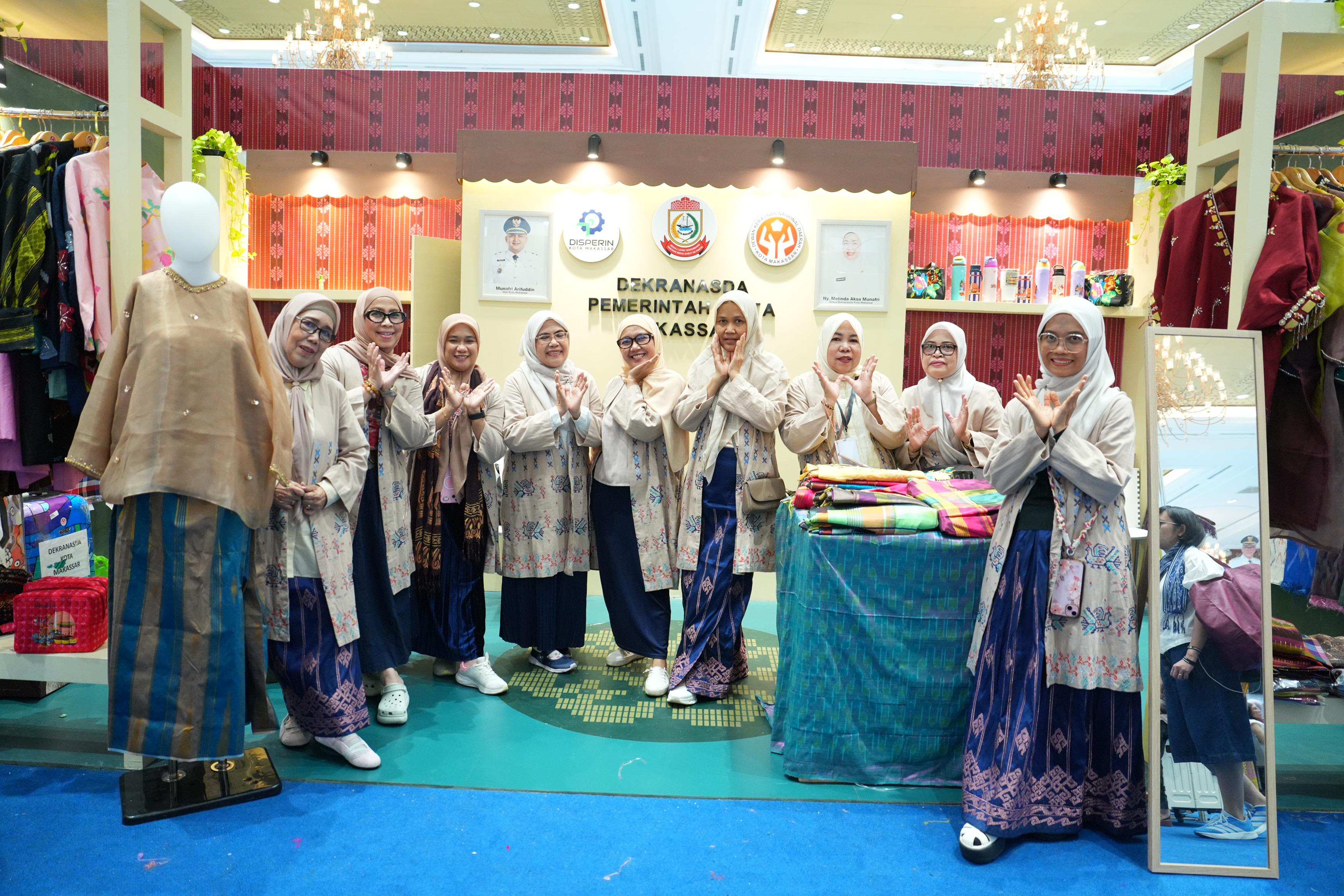 Hari Terakhir INACRAFT 2026, Dekranasda Makassar Fokus pada Keberlanjutan Pembinaan Perajin Lokal